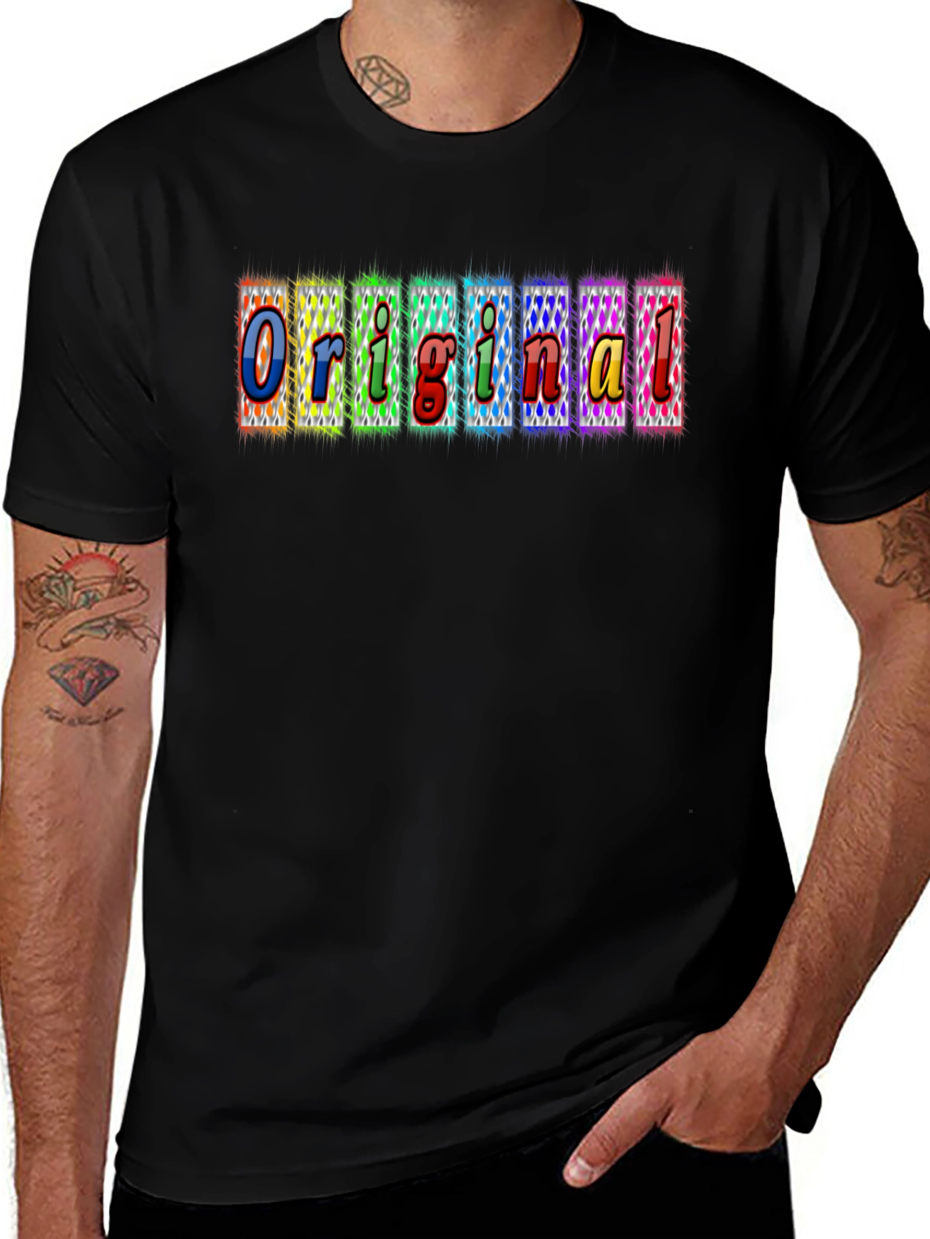 Original Graphic Black T-Shirt