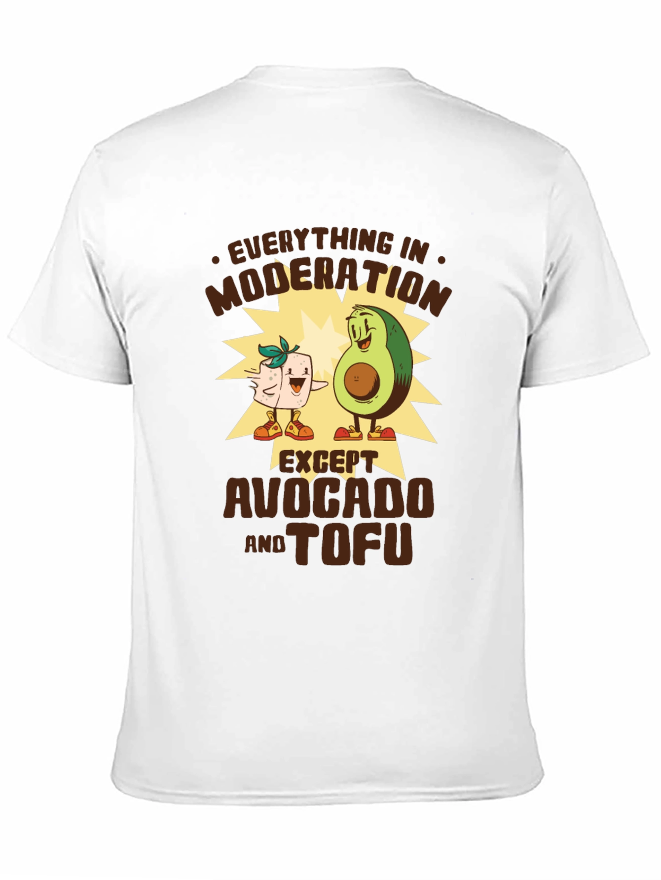 Avocado and Tofu Graphic Tee
