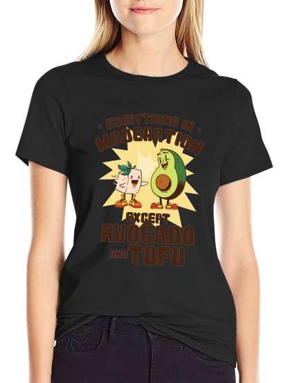 Avocado and Tofu Graphic Tee