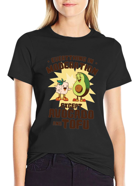 Avocado and Tofu Graphic Tee