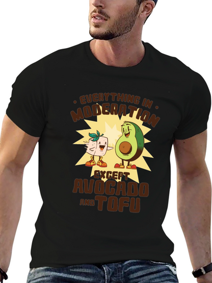 Avocado and Tofu Graphic Tee