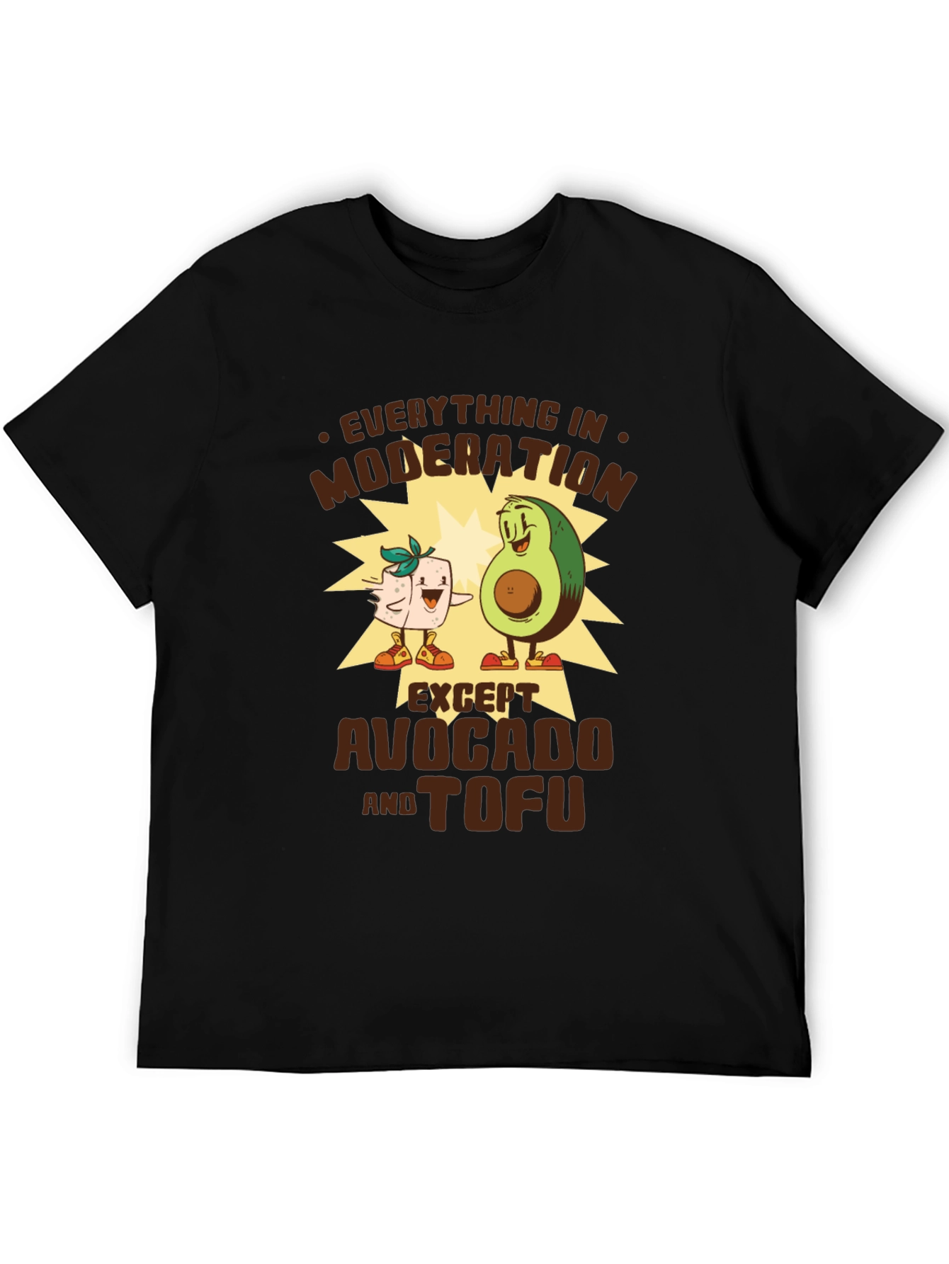 Avocado and Tofu Graphic Tee