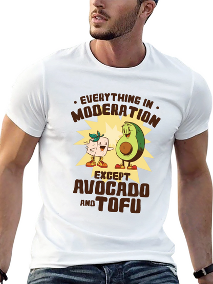 Avocado and Tofu Graphic Tee