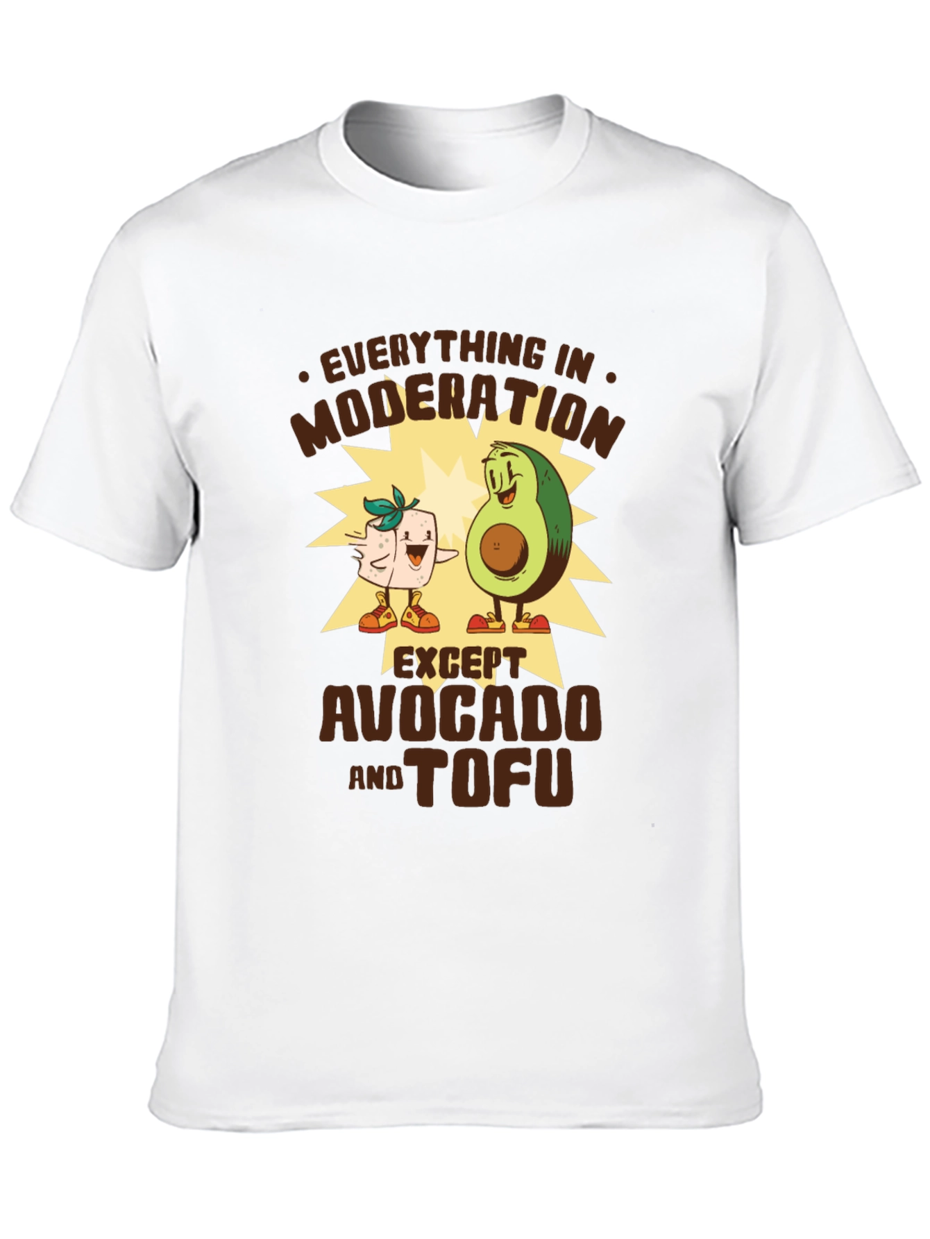 Avocado and Tofu Graphic Tee