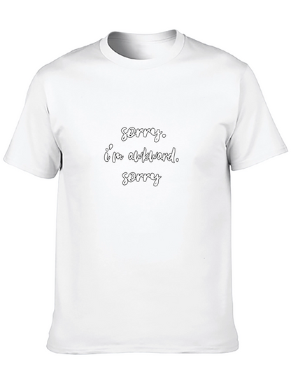 Awkward Graphic T-Shirt - Unisex Casual Tee
