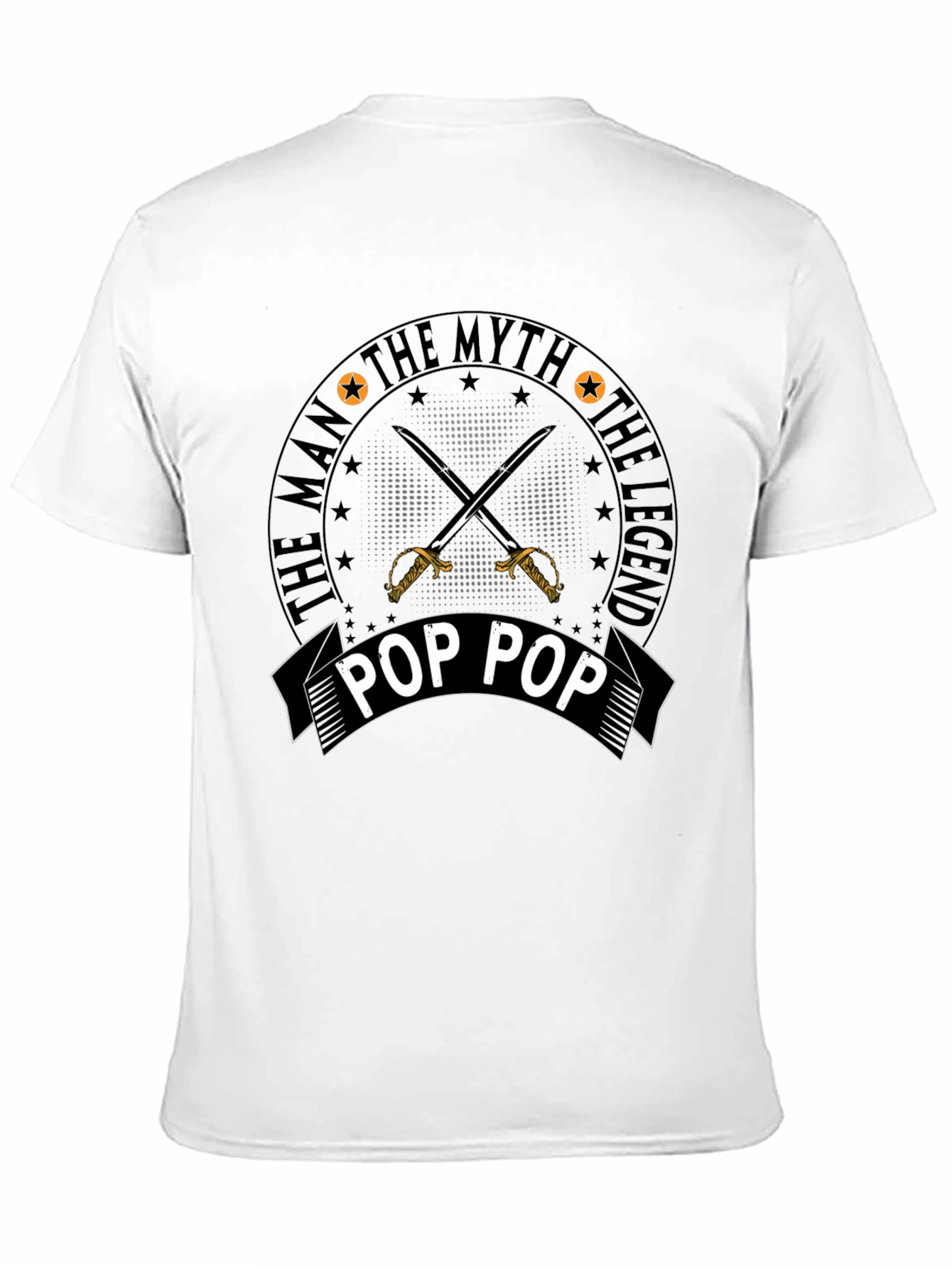 The Man The Myth Pop Pop T-Shirt