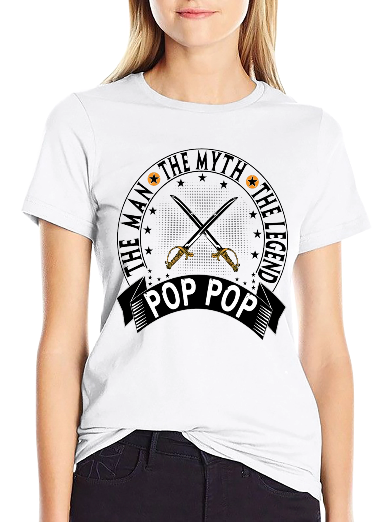The Man The Myth Pop Pop T-Shirt