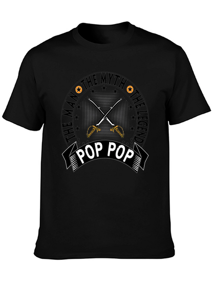 The Man The Myth Pop Pop T-Shirt
