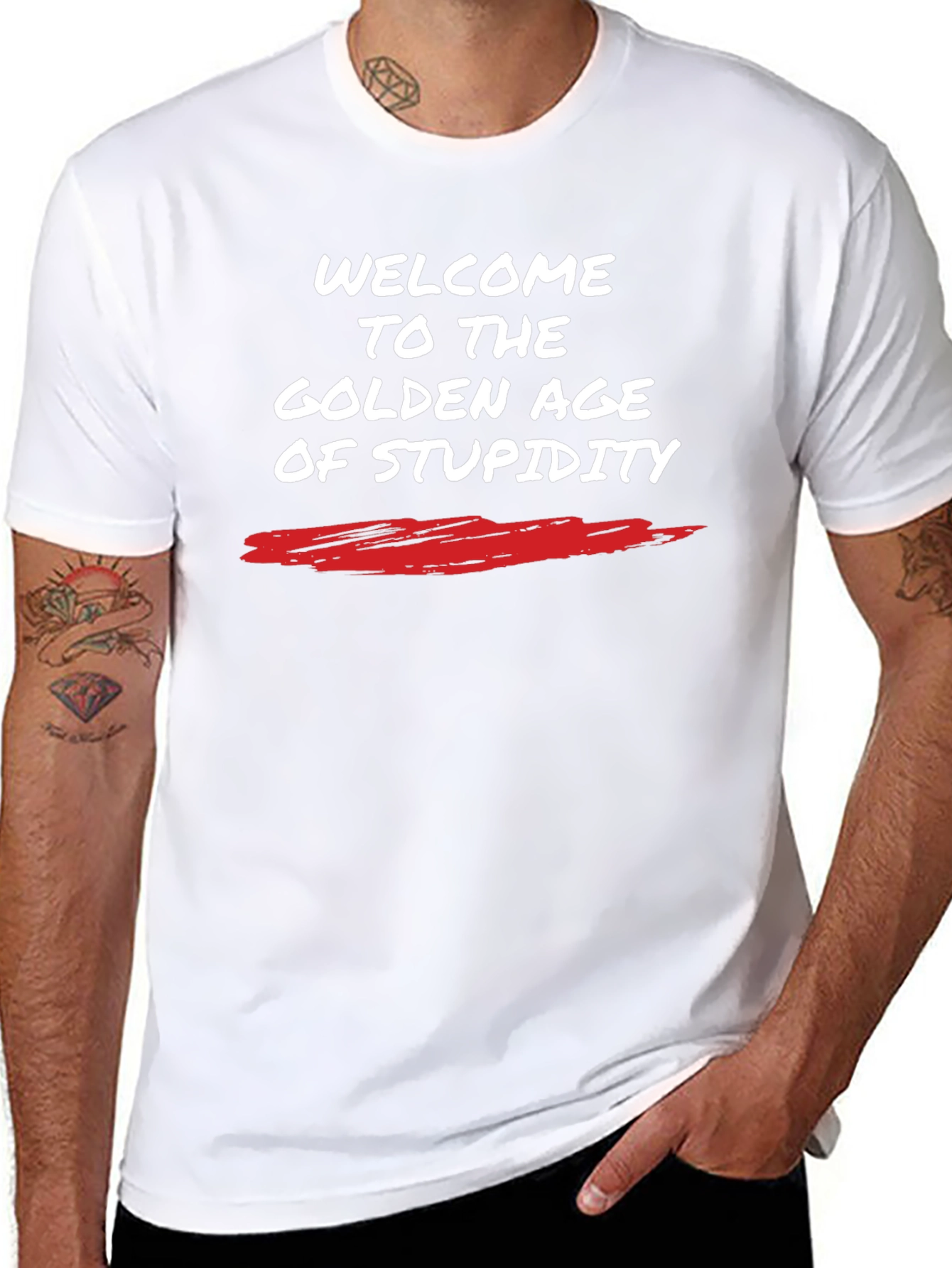 Welcome to The Golden Age of Stupidity T-Shirt