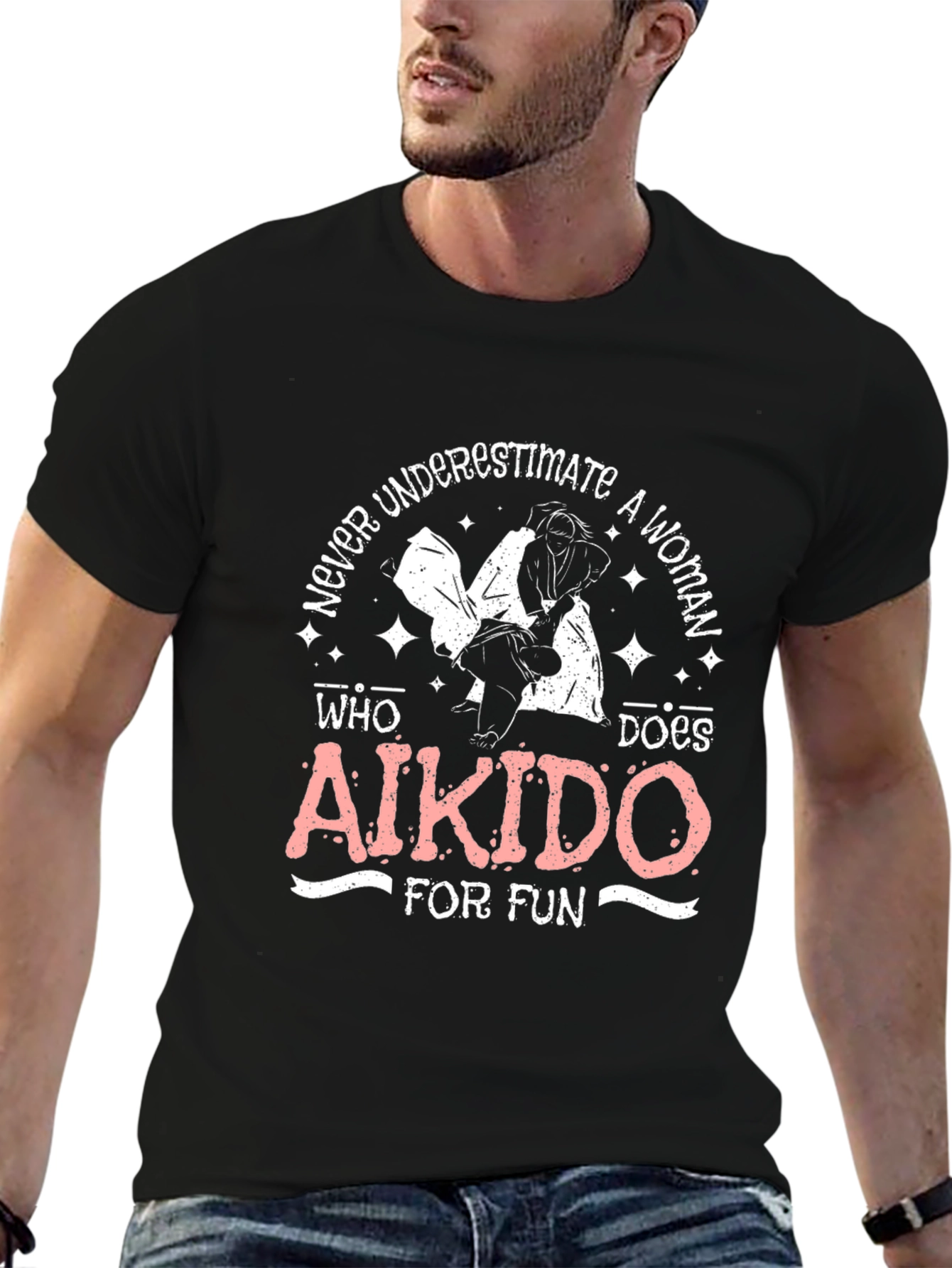 Aikido Womans T-Shirt - Never Underestimate