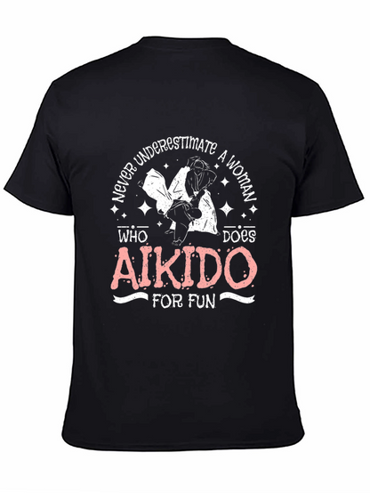 Aikido Womans T-Shirt - Never Underestimate