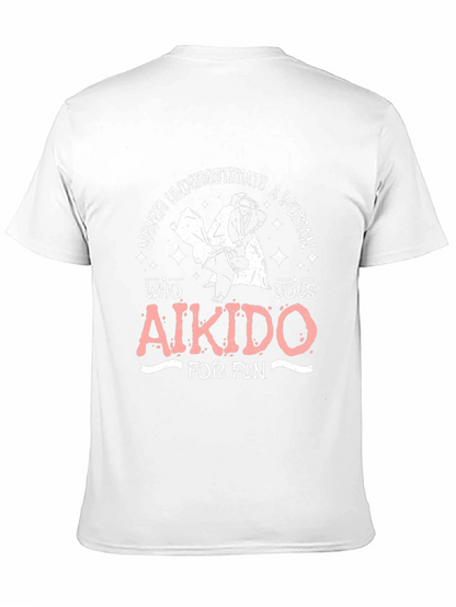 Aikido Womans T-Shirt - Never Underestimate