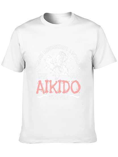 Aikido Womans T-Shirt - Never Underestimate