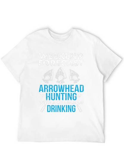 Weekend Forecast Arrowhead Hunting T-Shirt