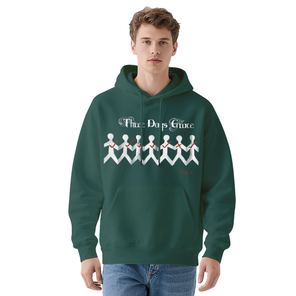 Streetwear Hoodie - Band Name Three