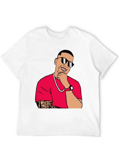 Cartoon Pop Art Graphic Tee Shirt