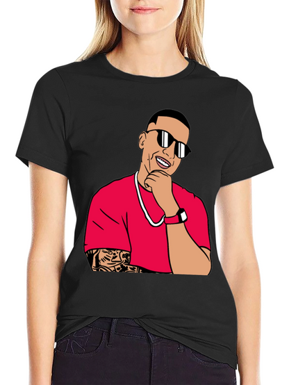 Cartoon Pop Art Graphic Tee Shirt