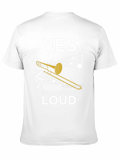 Yes Loud Trombone Graphic Tee