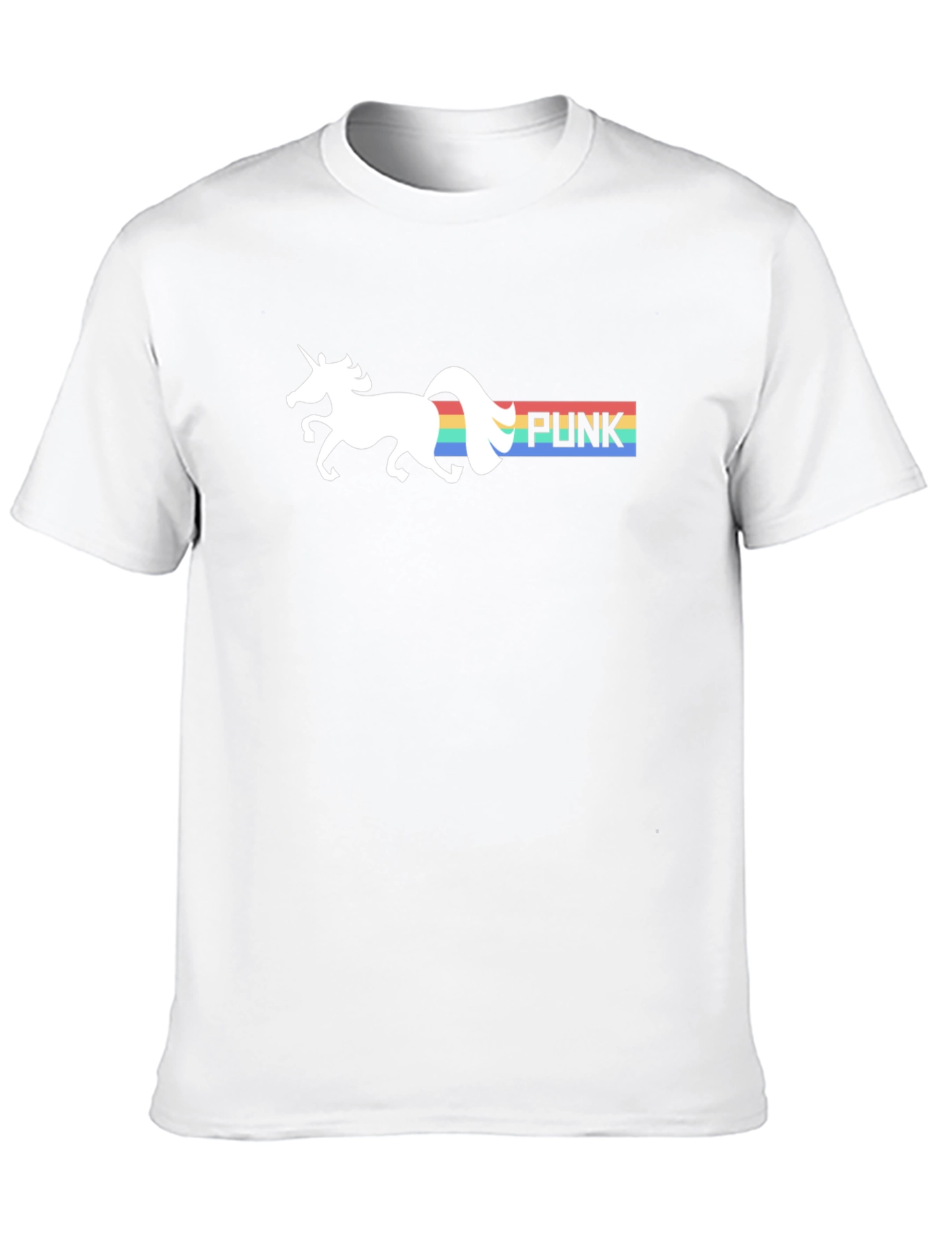 Unicorn Rainbow Punk T-Shirt
