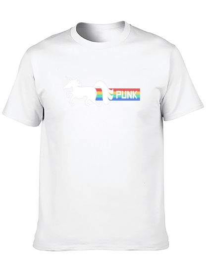Unicorn Rainbow Punk T-Shirt