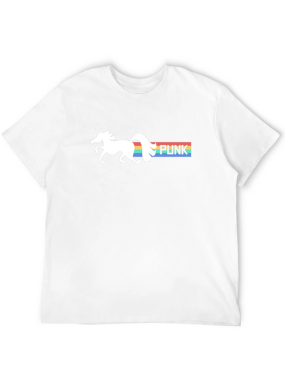 Unicorn Rainbow Punk T-Shirt