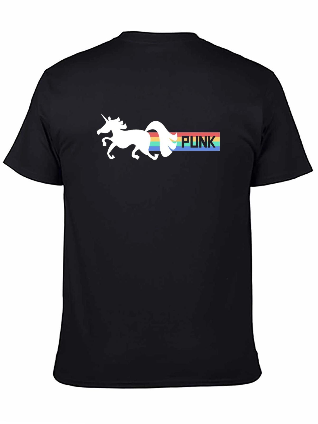 Unicorn Rainbow Punk T-Shirt