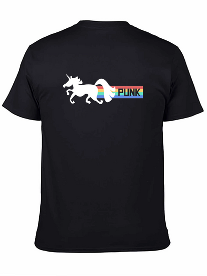 Unicorn Rainbow Punk T-Shirt