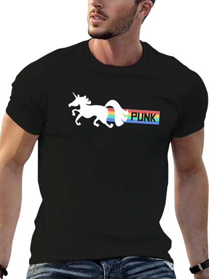 Unicorn Rainbow Punk T-Shirt