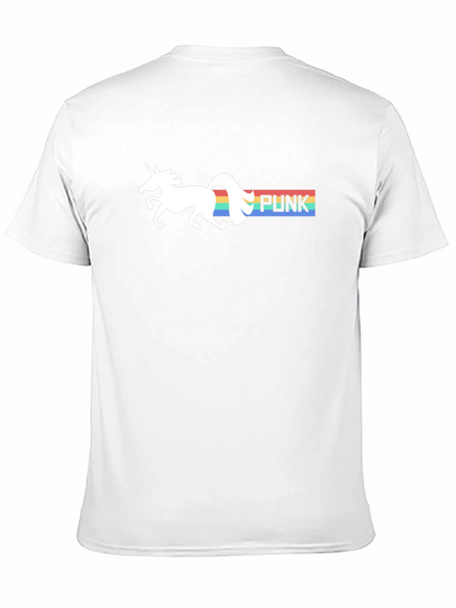 Unicorn Rainbow Punk T-Shirt