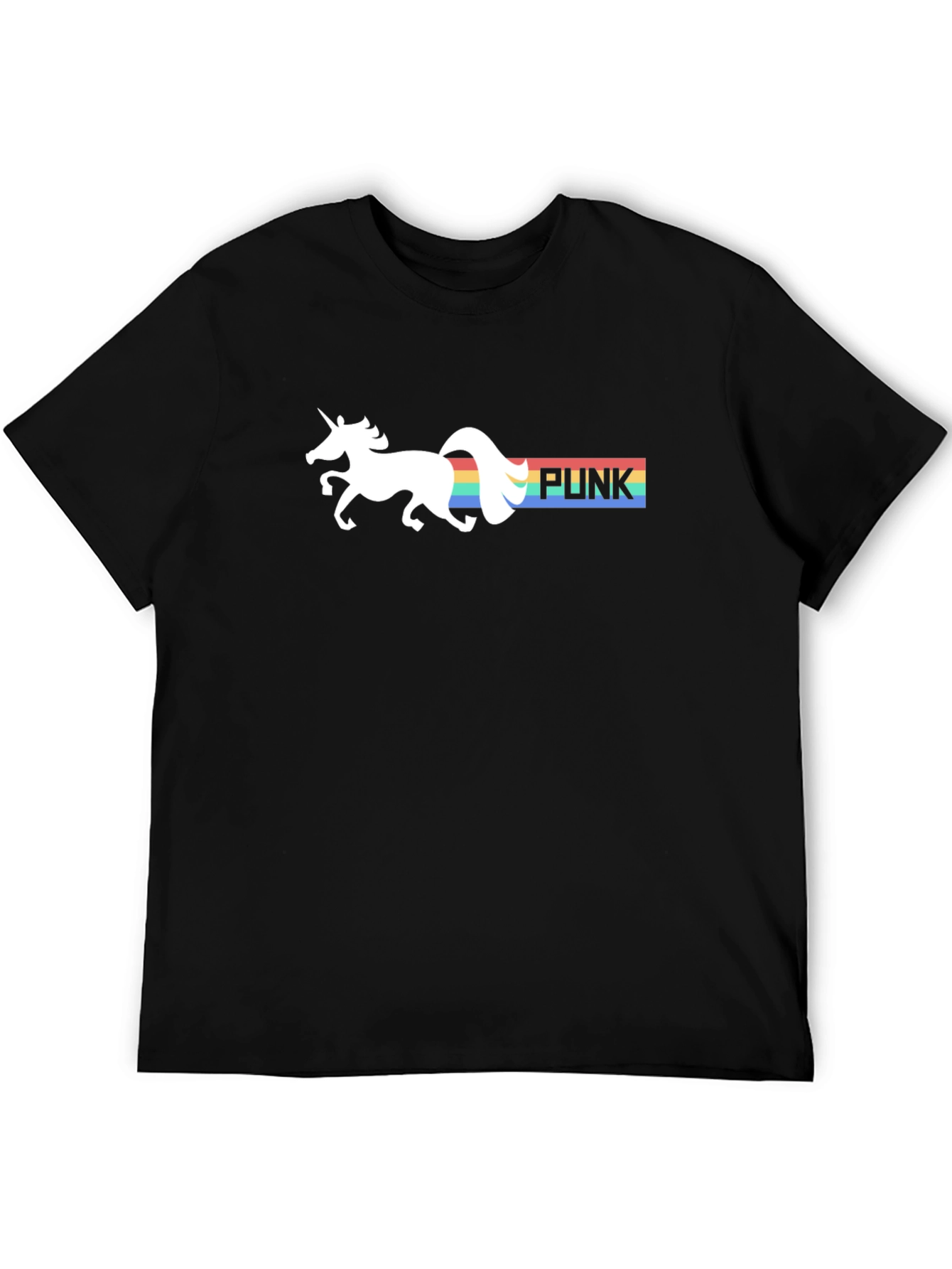 Unicorn Rainbow Punk T-Shirt