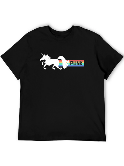 Unicorn Rainbow Punk T-Shirt