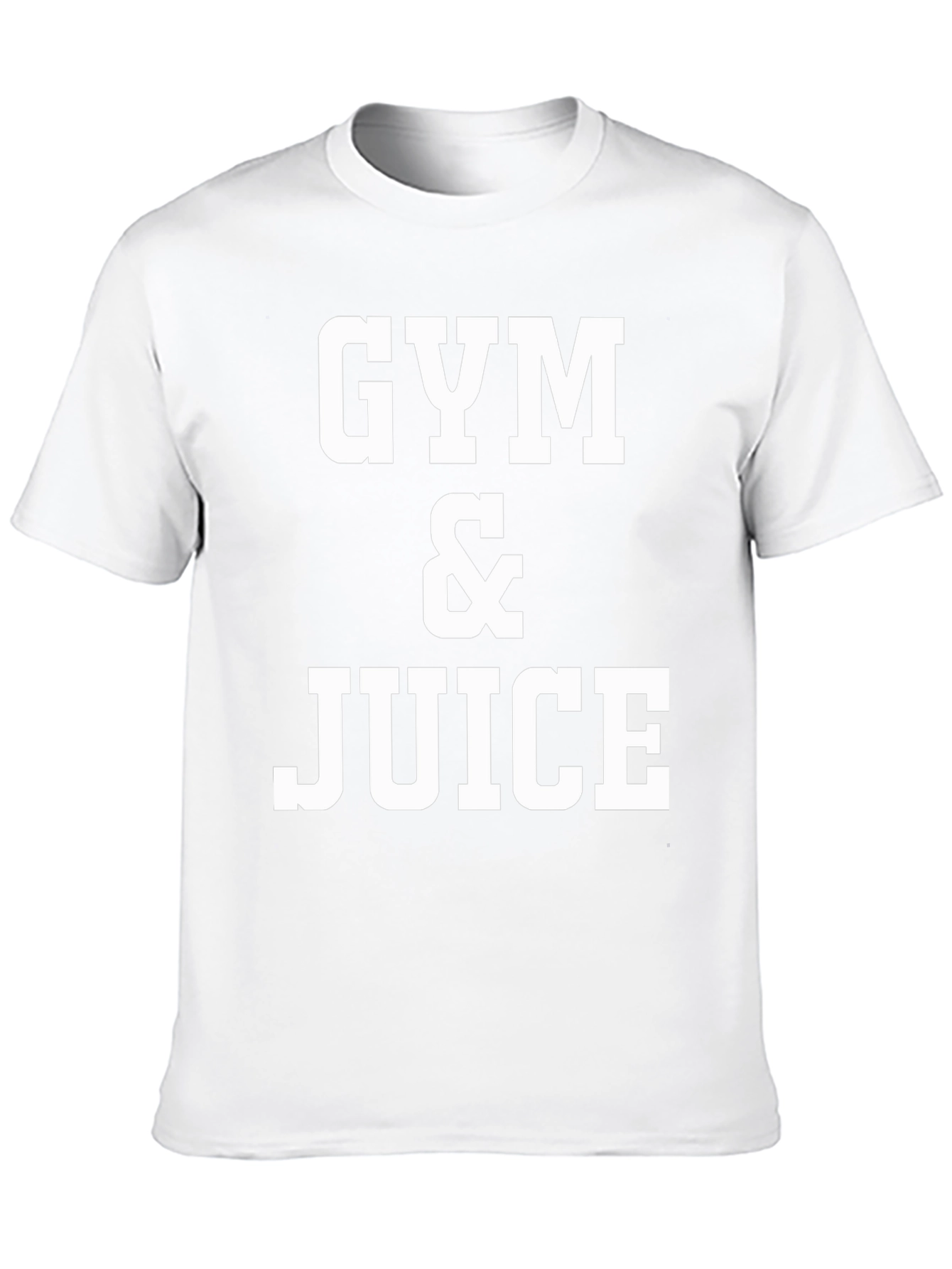 Gym & Juice Graphic T-Shirt - Black
