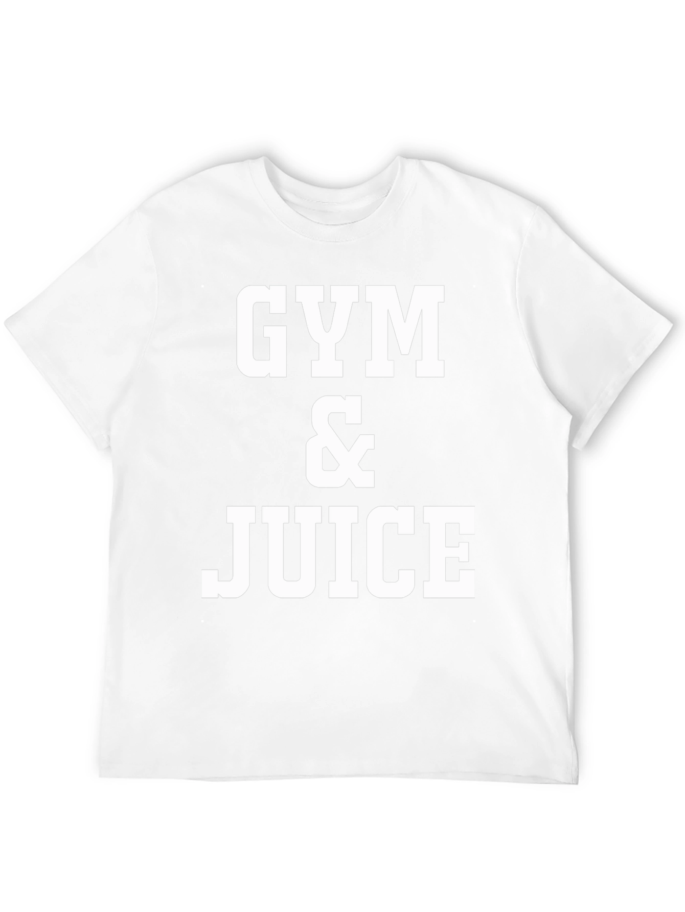 Gym & Juice Graphic T-Shirt - Black