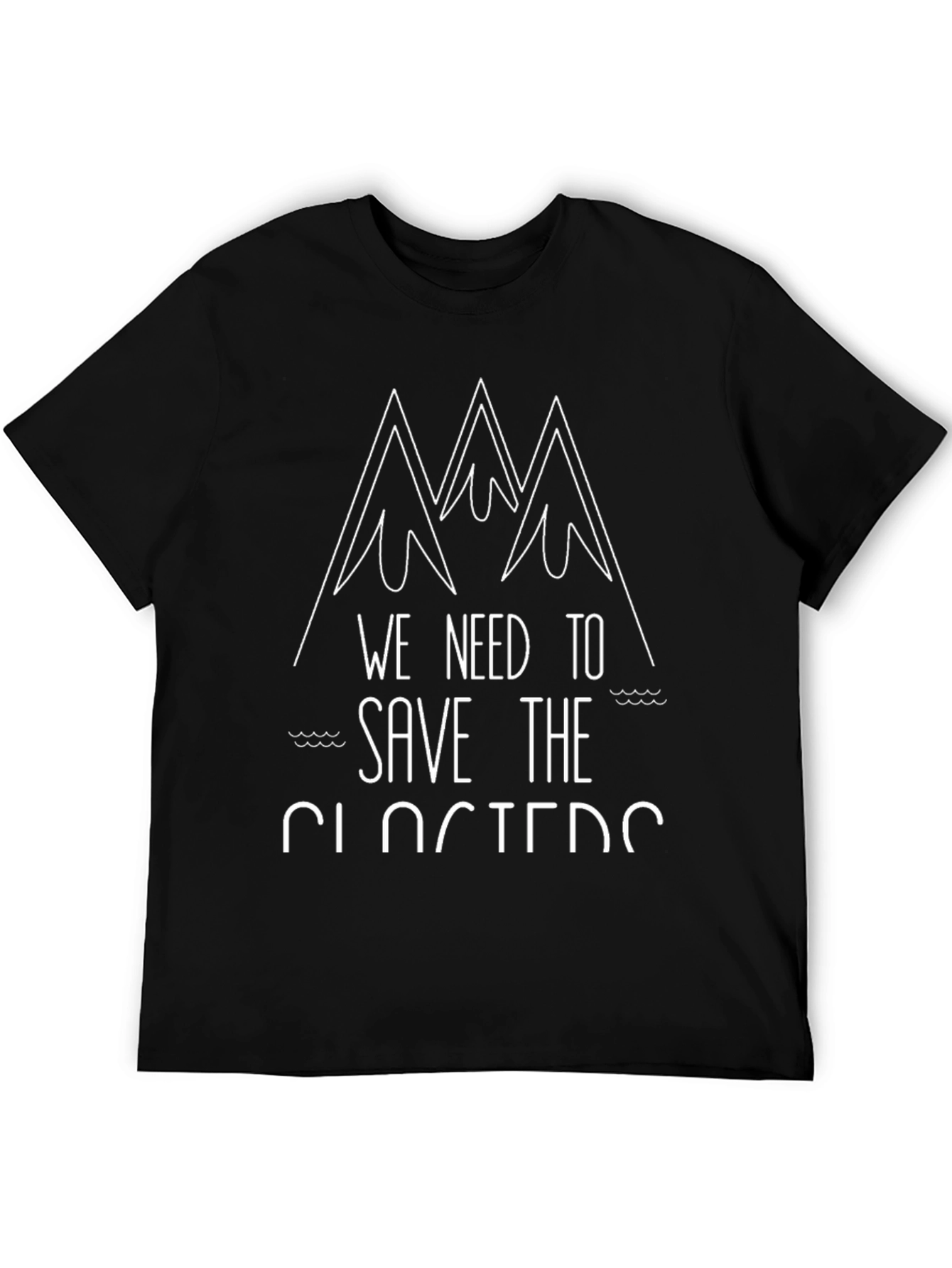 Save The Glaciers T-Shirt - Stylish Environmental Tee