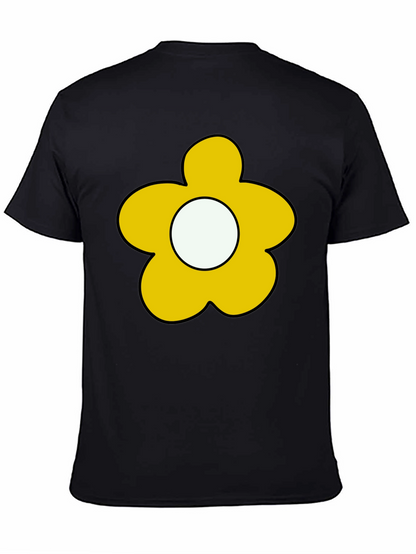 Flower Power Tee - Retro Cartoon Graphic