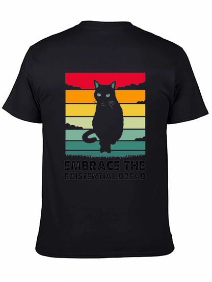 Embrace the Existential Dread Cat T-Shirt