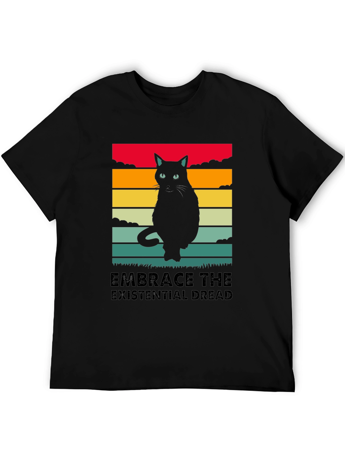 Embrace the Existential Dread Cat T-Shirt