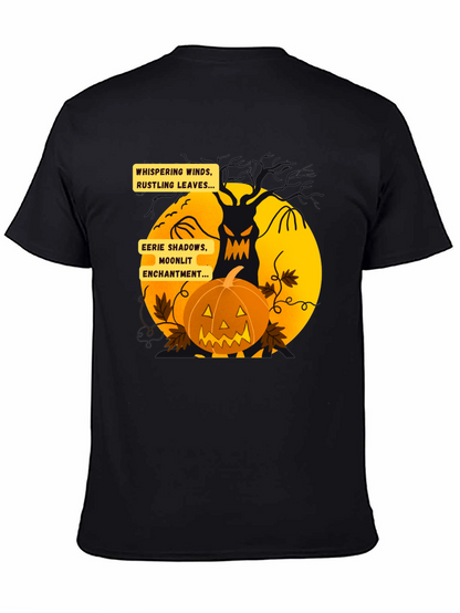 Halloween Theme T-Shirt - Whispering Winds Design