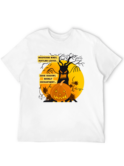 Halloween Theme T-Shirt - Whispering Winds Design