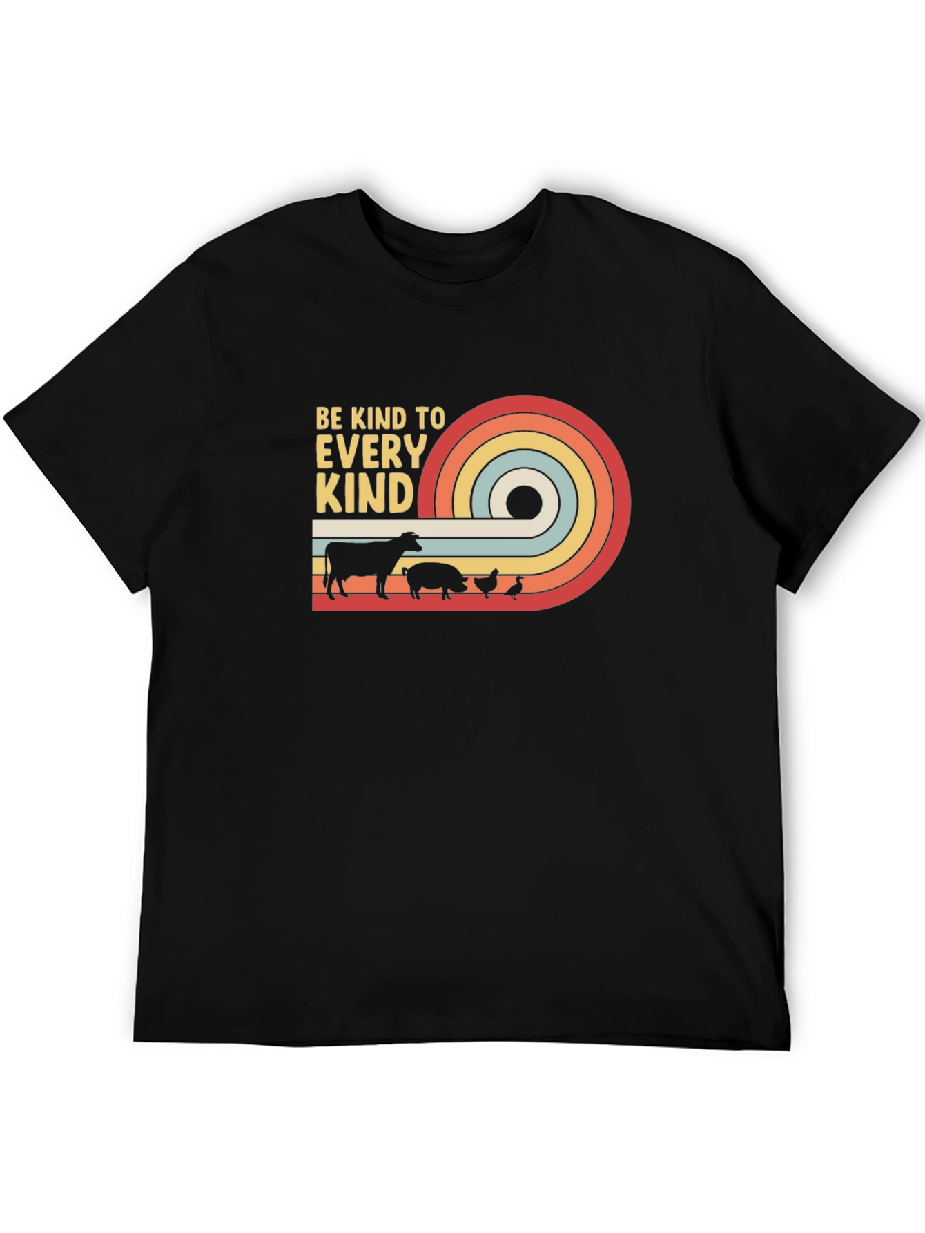 Be Kind to Every Kind T-Shirt - Black