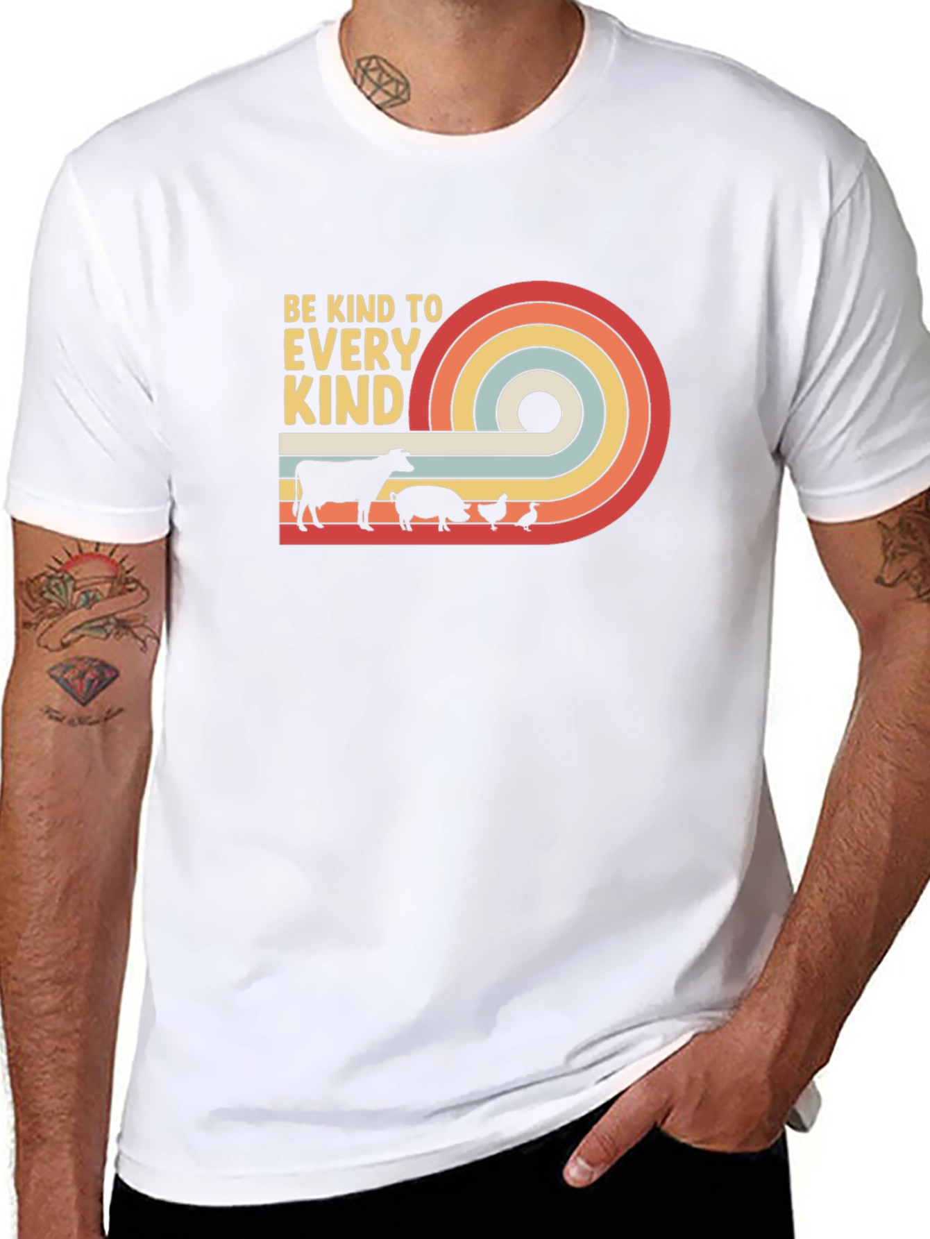 Be Kind to Every Kind T-Shirt - Black