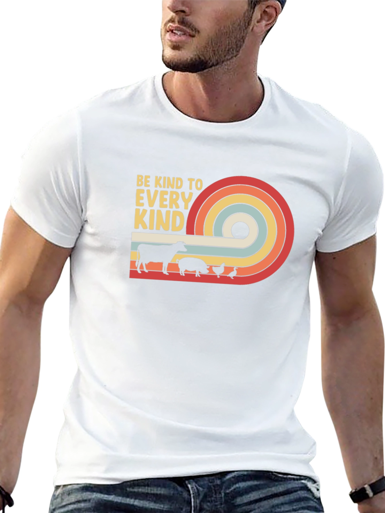 Be Kind to Every Kind T-Shirt - Black