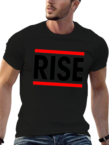 RISE Graphic Tee - Bold Statement T-Shirt