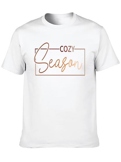 Cozy Season Black Graphic Tee
