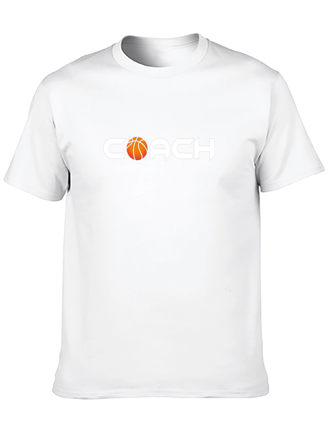 Basketball Coach Graphic T-Shirt - Black Cotton Tee