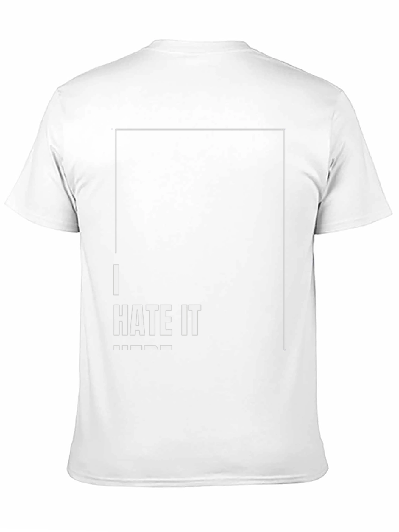 I Hate It Here Graphic T-Shirt - Black