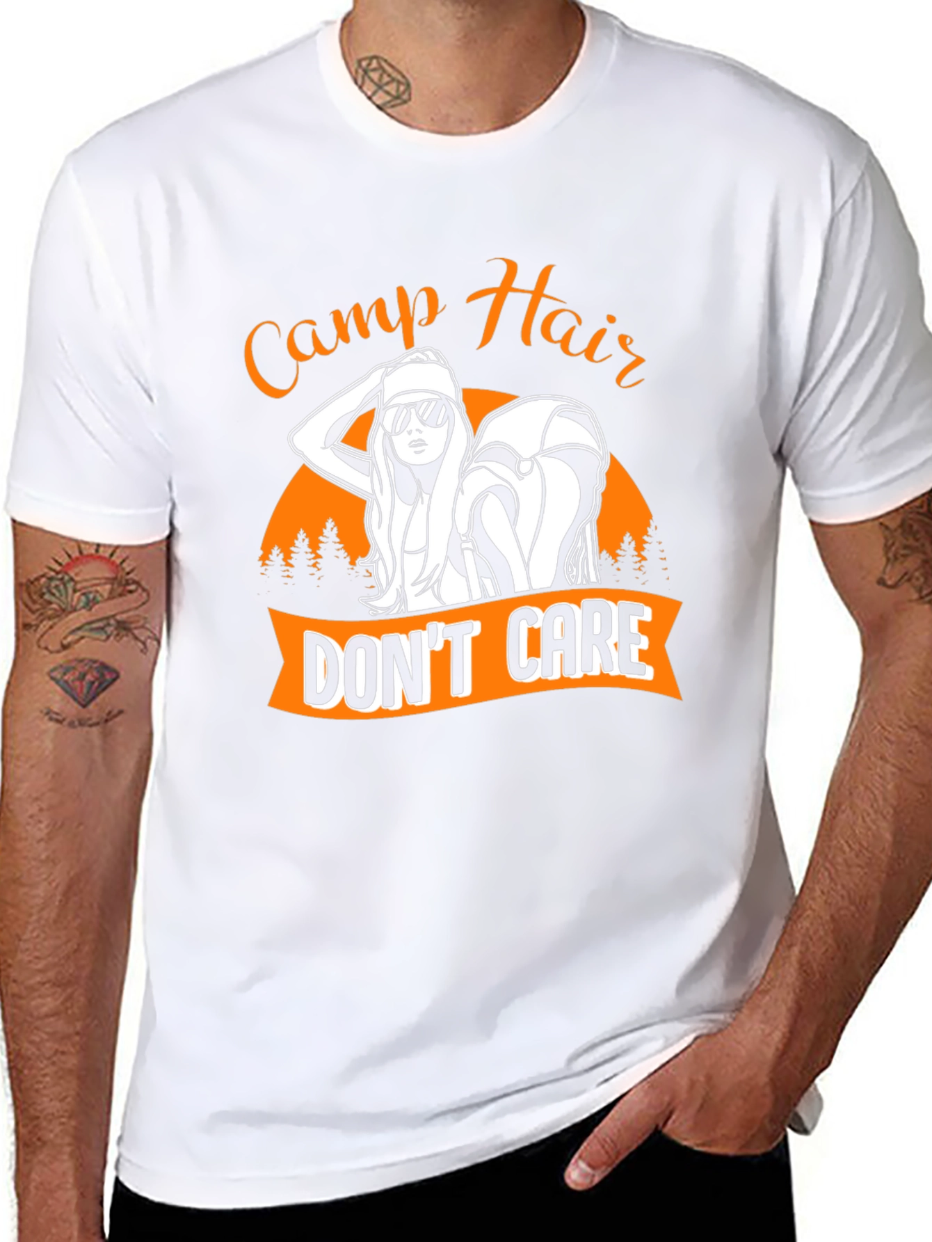 Camp Hair Dont Care T-Shirt