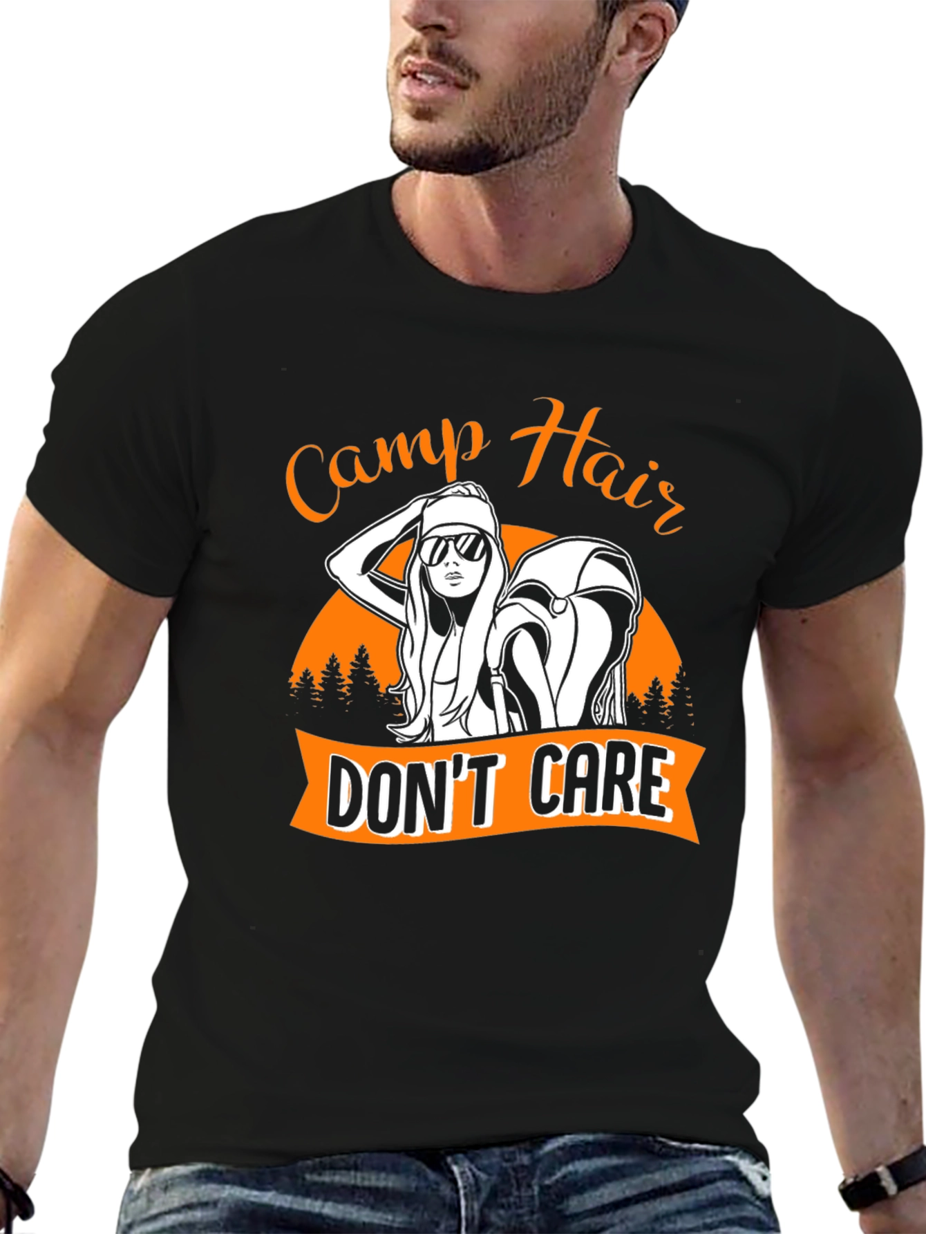 Camp Hair Dont Care T-Shirt
