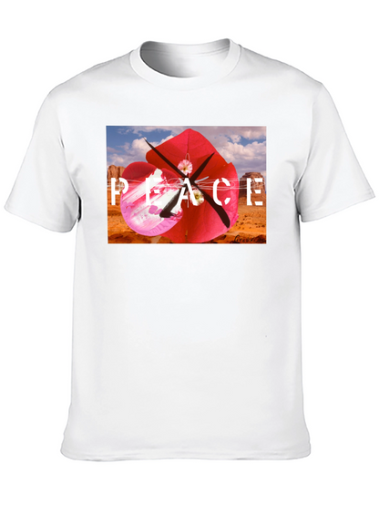 Peace Kite Black T-Shirt