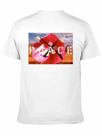Peace Kite Black T-Shirt